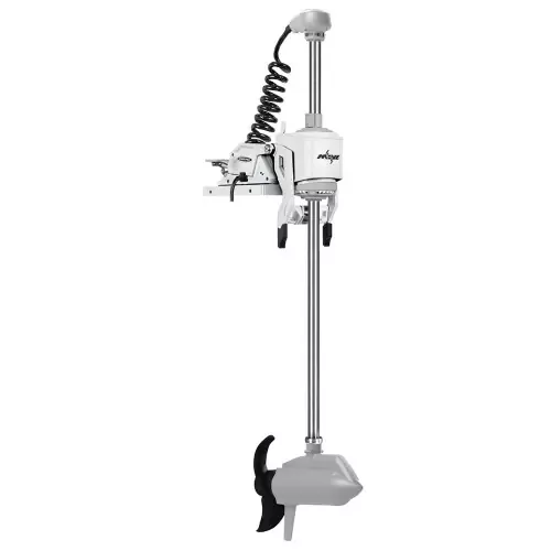 Affordable Power-Pole MOVE PV Offshore Trolling Motor – 24/36V – 84″ Shaft Length – White [MV-OS-84-WT]
