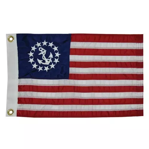 Certified Taylor Made Deluxe Sewn U.S. Yacht Ensign