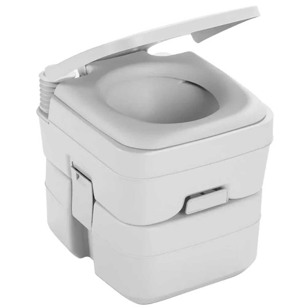 Dometic 965 Portable Toilet w /Mounting Brackets- 5 Gallon - Platinum[311096506]