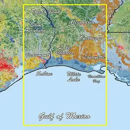 Garmin Louisiana West Standard Mapping Professional Get Yours