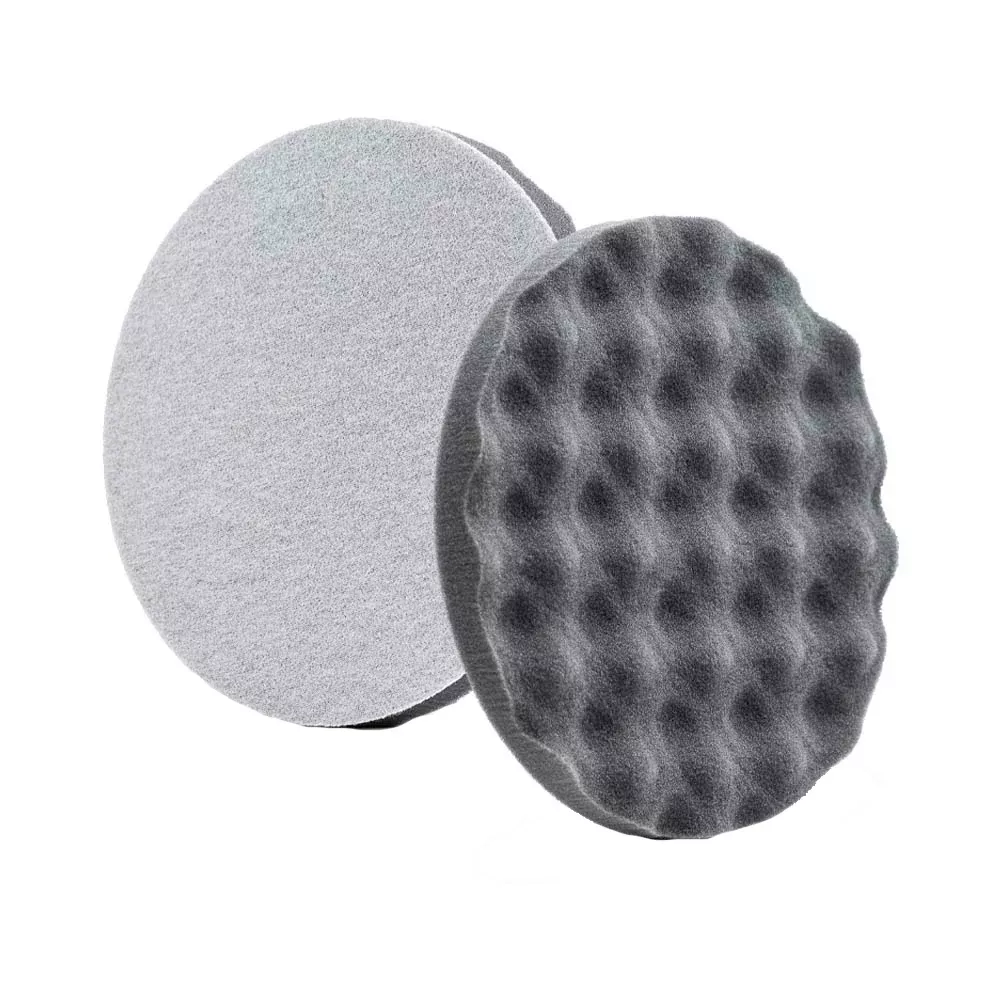 Lake Country Black Finishing Waffle Pro Pad 8" x 7/8" *2-Pack [WP-72800-LC]