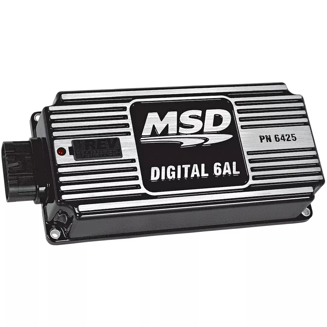 MSD CO. Black Digital 6al W Rev Conrol [64253]