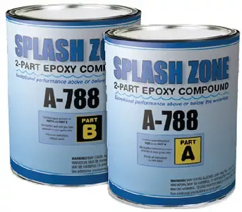 Pettit Splash Zone Epoxy- Parts A & B- 2 Gallons Kit 84788/8478916 Bargain
