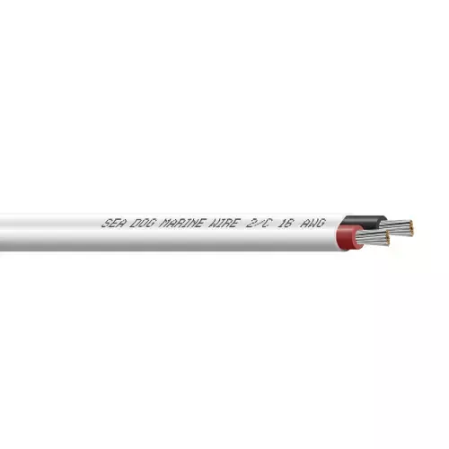 Sea-Dog 18/2 AWG Flat Duplex Wire – Red/Black – 100‘ [8018202] Trending