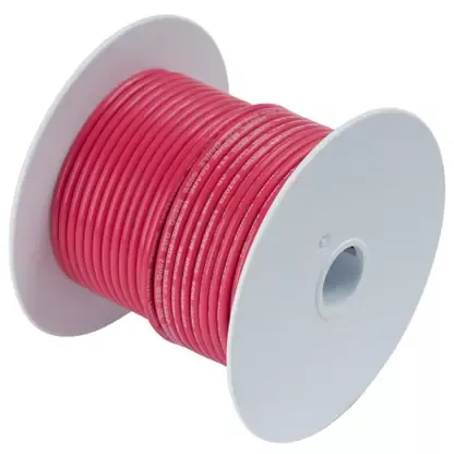 Top Rated Ancor Red 2/0 AWG Battery Cable – 100‘ – 117510