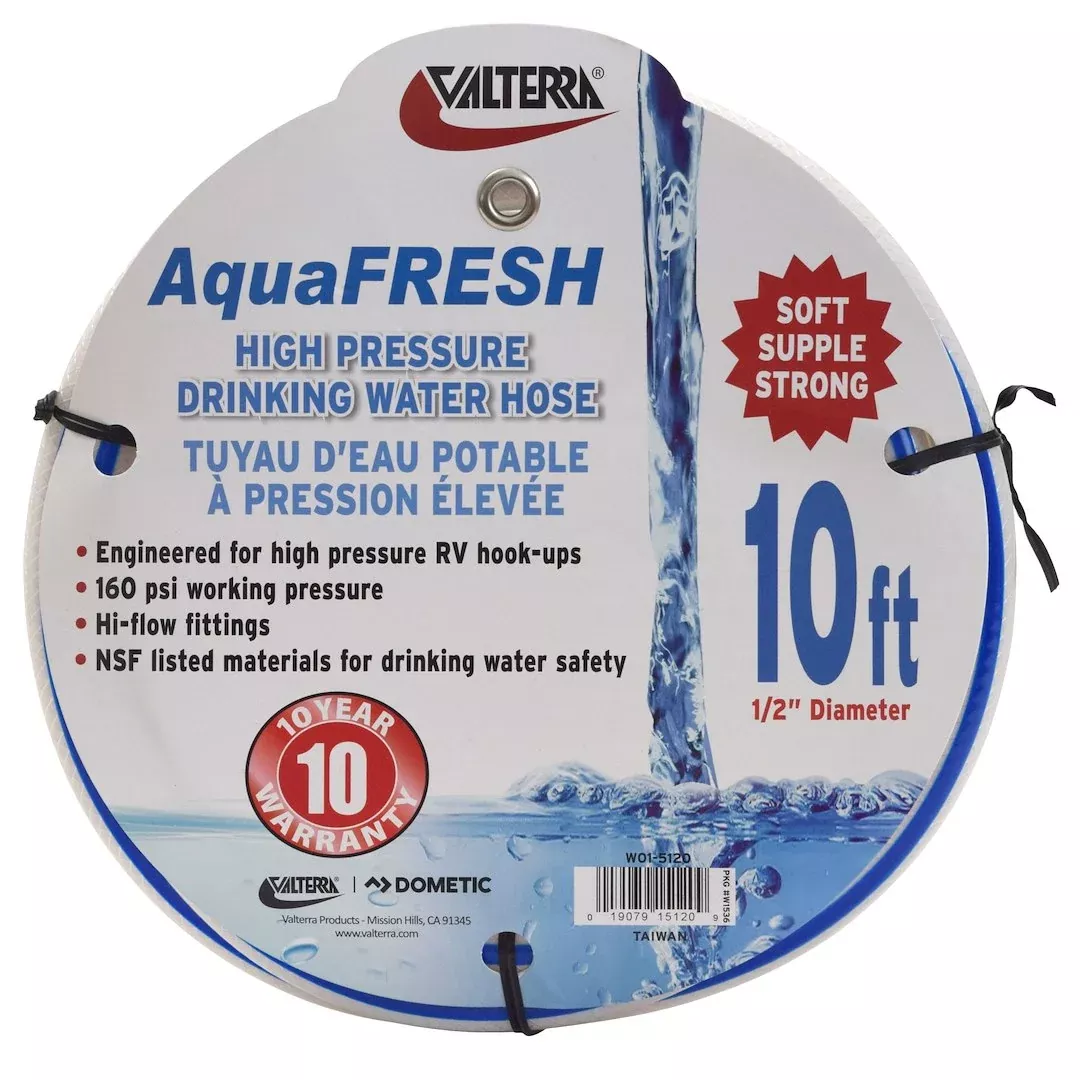 Valterra LLC Wtr. Hose 1/2' X 10' Wht. [W01-5120]