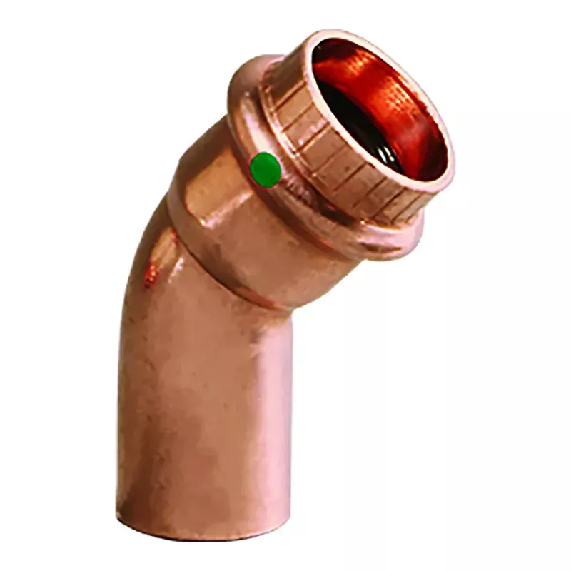 Viega ProPress 2″ 45° Copper Elbow – Street/Press Connection – Smart Connect Technology Hot Picks