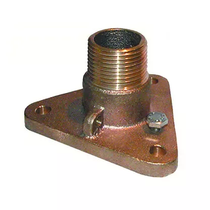 Weekend Sale GROCO 3/4″ Bronze NPS to NPT Flange Adapter