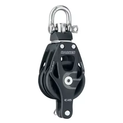 Weekend Sale Harken 45mm Double Element Block w/Swivel & Becket