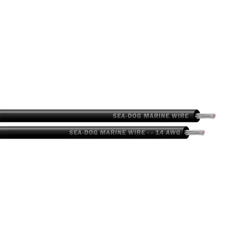 Weekend Sale Sea-Dog 14 AWG Black Primary Wire – 100‘ [8014012]