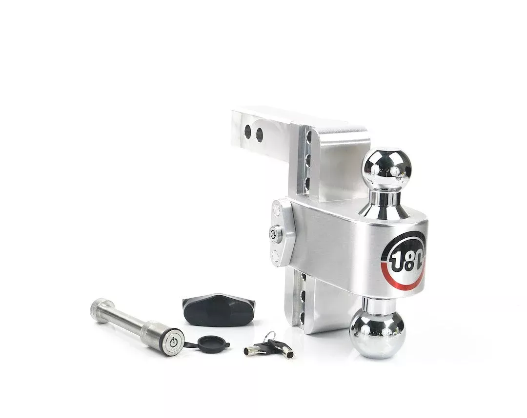 Weigh Safe Turnover Ball6' Drop Hitch W/ 2' [CTB6-2-KA]