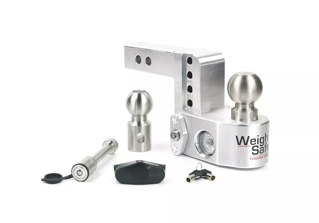 Weigh Safe Weigh Safe 4' Drop Hitch W/ 2' Shan [WS4-2-KA]