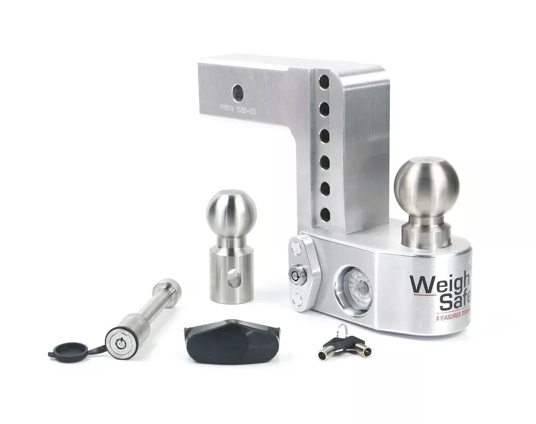 Weigh Safe Weigh Safe 6' Drop Hitch W/ 2' Shan [WS6-2.5-KA]