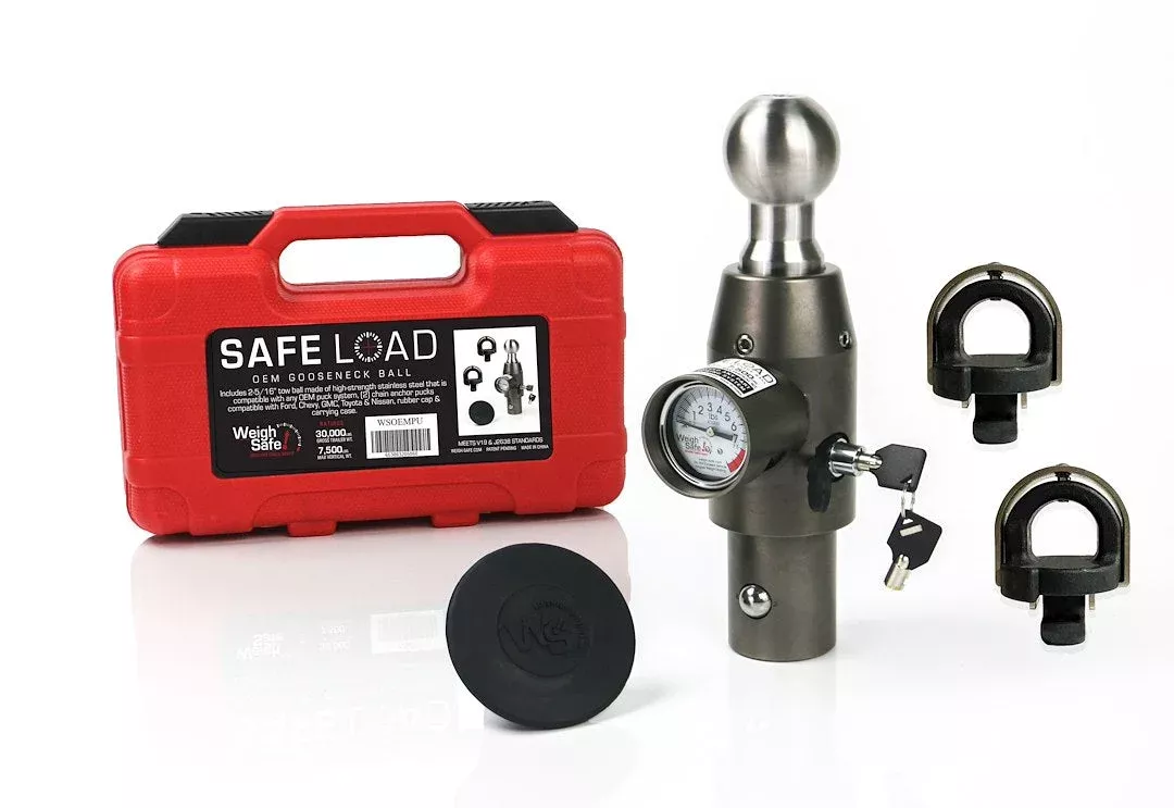 Weigh Safe Weigh Safe OEM Gooseneck Ball - For [WSOEMPU]