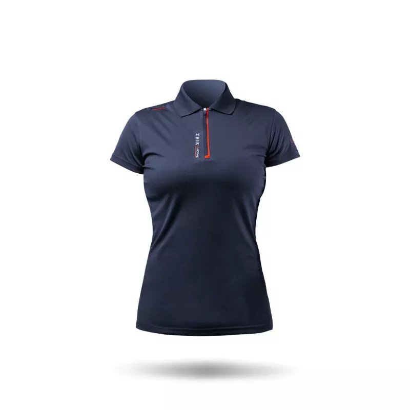 Zhik Womens UVActive Zip Sports Polo